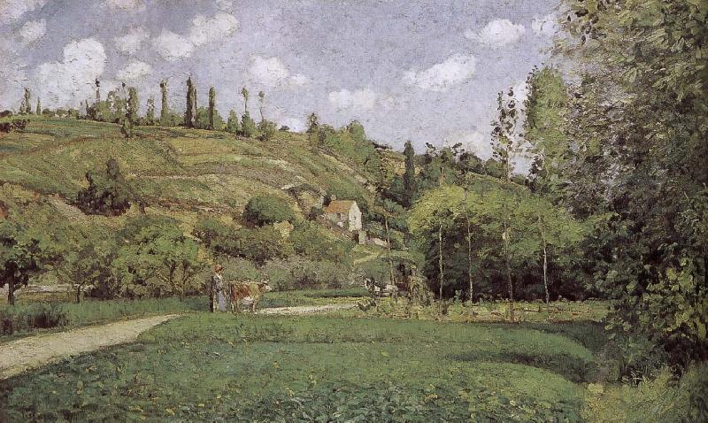 Camille Pissarro Spring oil painting picture